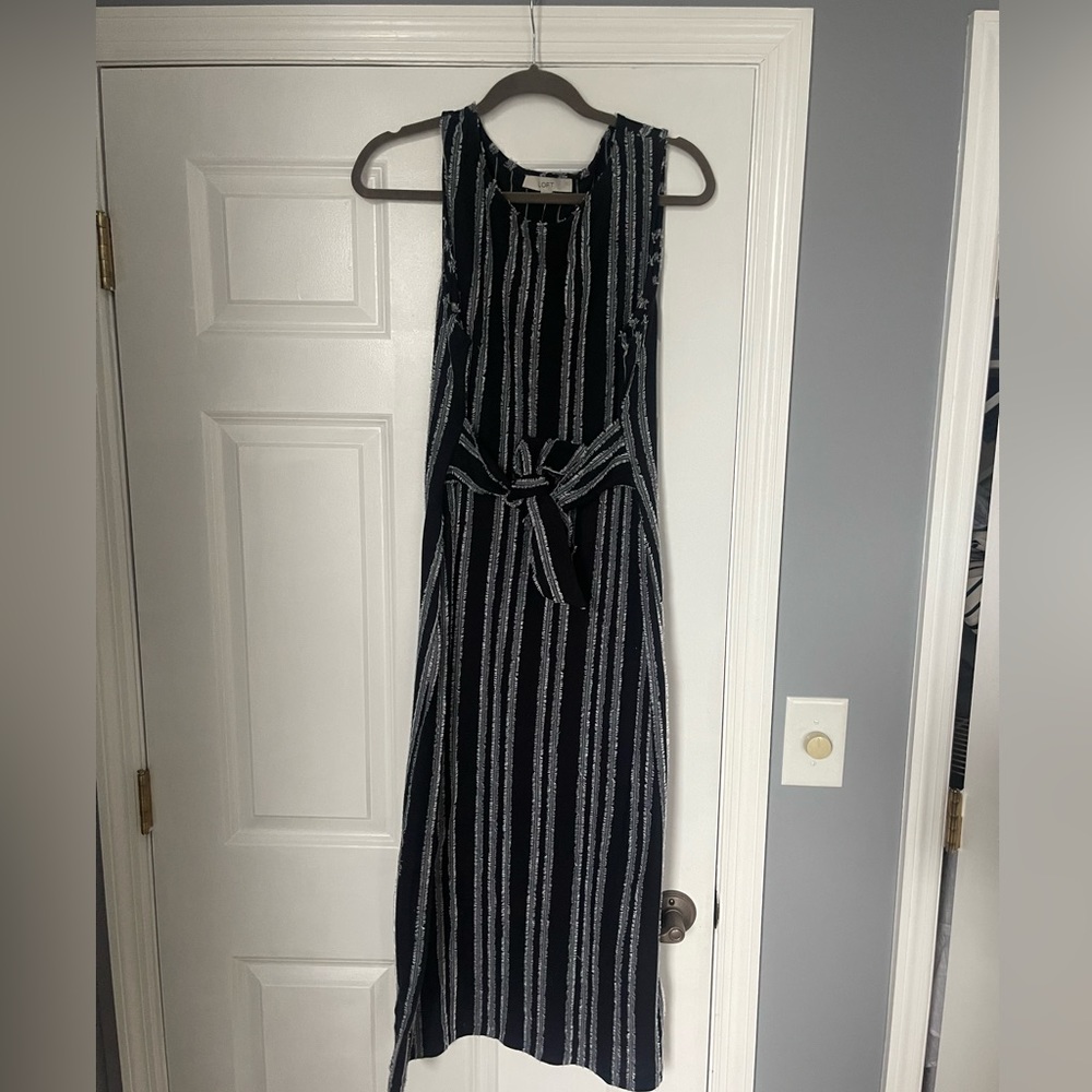 Loft Tie front dress